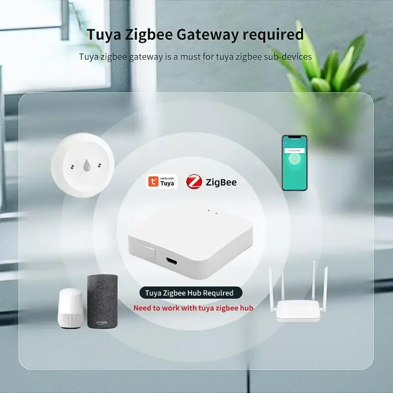 For Tuya Zigbee Smart Water Le - Smart Home Features incelemesi ve fiyatı