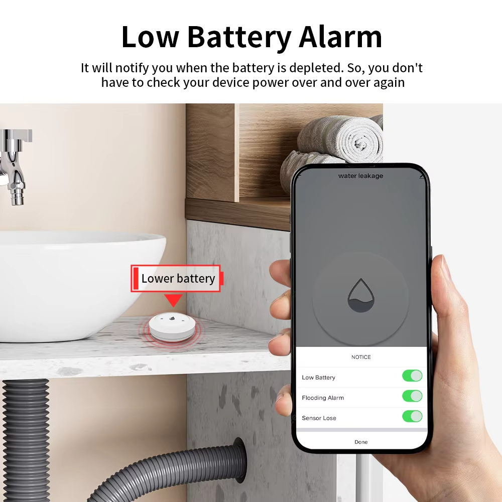 For Tuya Zigbee Smart Water Le - Smart Home Features incelemesi ve fiyatı