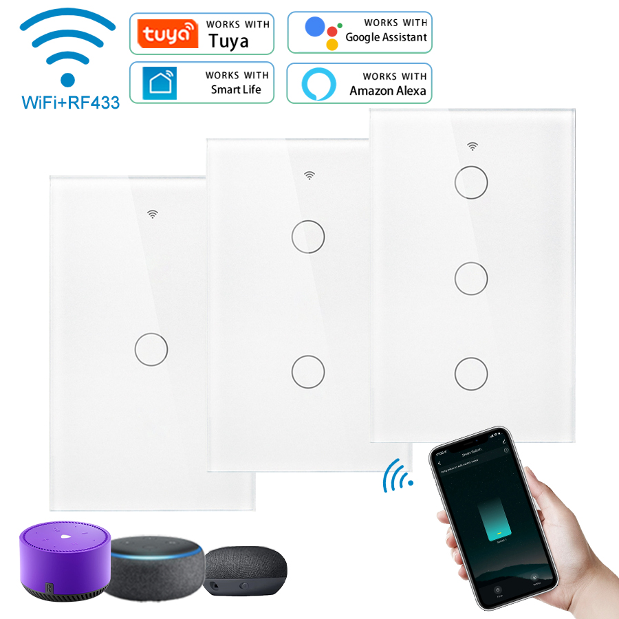 Tuya WiFi Touch Wall Smart Swi - Homesmart Online incelemesi ve fiyatı
