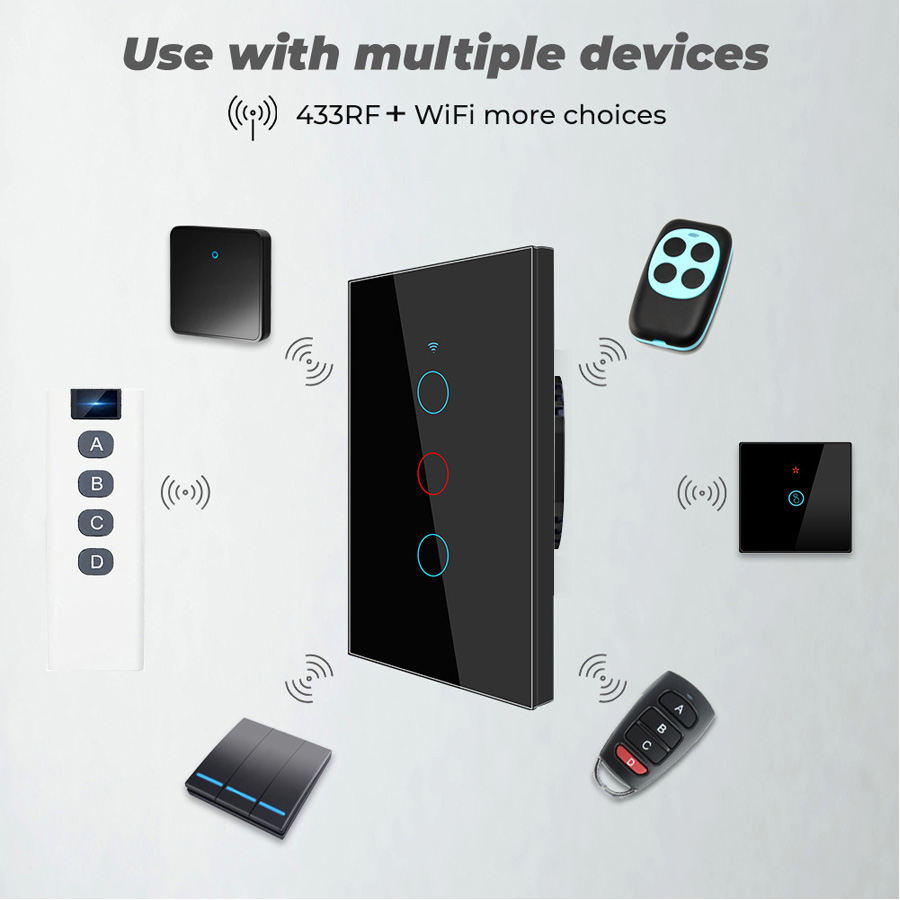 Tuya WiFi Touch Wall Smart Swi - Homesmart Online incelemesi ve fiyatı