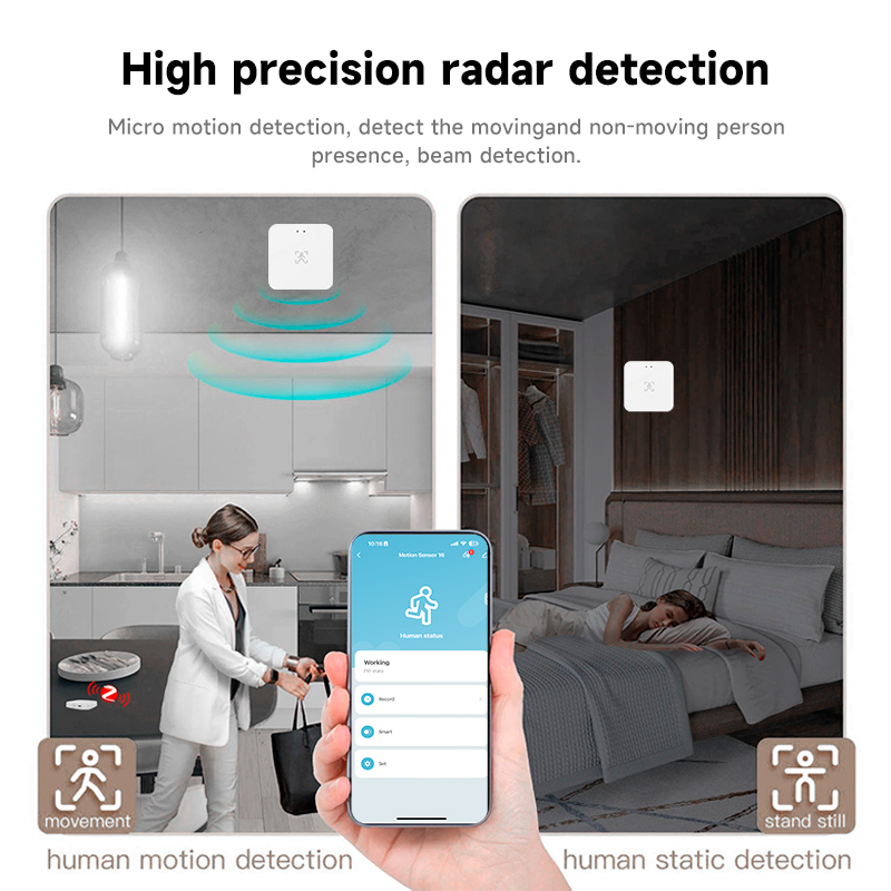 iHseno Tuya Zigbee Human Prese - Zigbee Motion Sensor incelemesi ve fiyatı