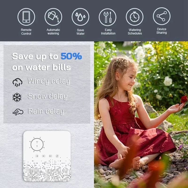 Tuya WiFi Smart Sprinkler Cont - Smart Home Device incelemesi ve fiyatı