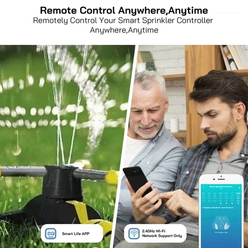 Tuya WiFi Smart Sprinkler Cont - Smart Home Device incelemesi ve fiyatı
