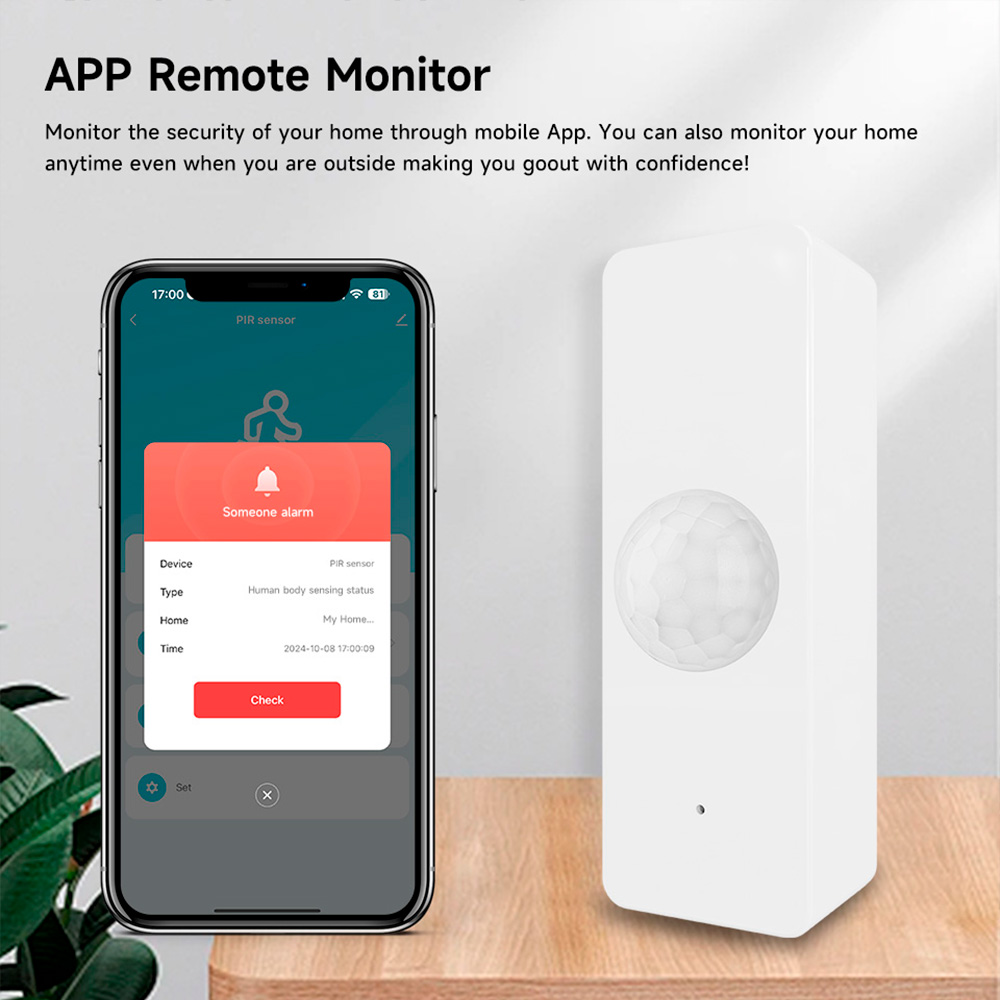 WiFi Smart PIR Motion Sensor T - Smart Home Web incelemesi ve fiyatı