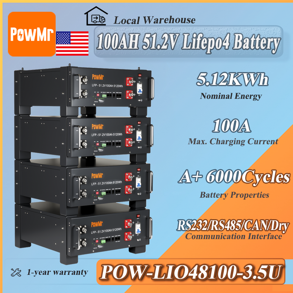PowMr 51.2V 100Ah LiFePO4 Batt - Home Smart Kettle incelemesi ve fiyatı