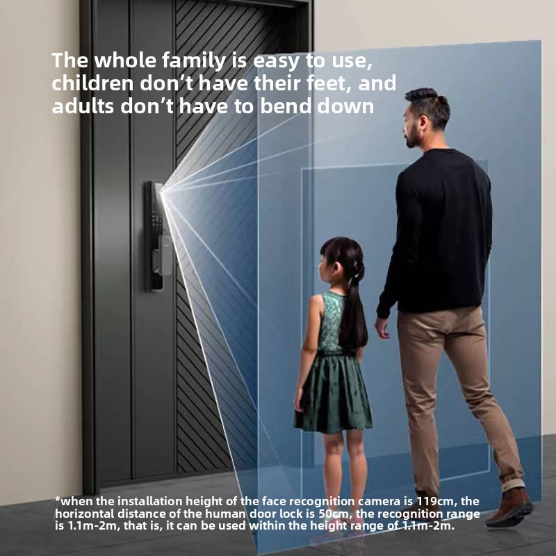 Fully Automatic Smart Lock EL6 - Smart Door Lock incelemesi ve fiyatı