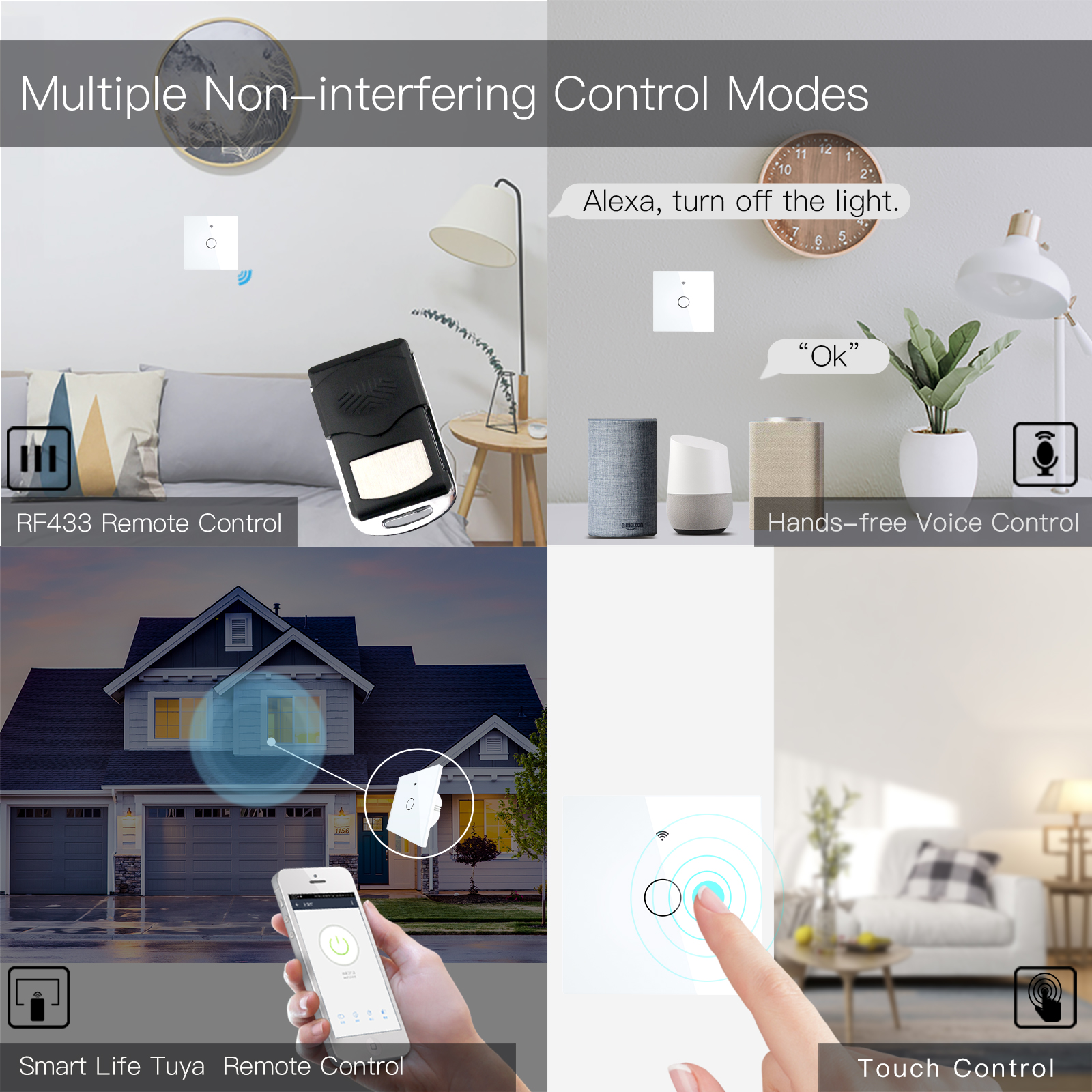 NEW WiFi Smart Light Switch RF - Smart Home Matter incelemesi ve fiyatı