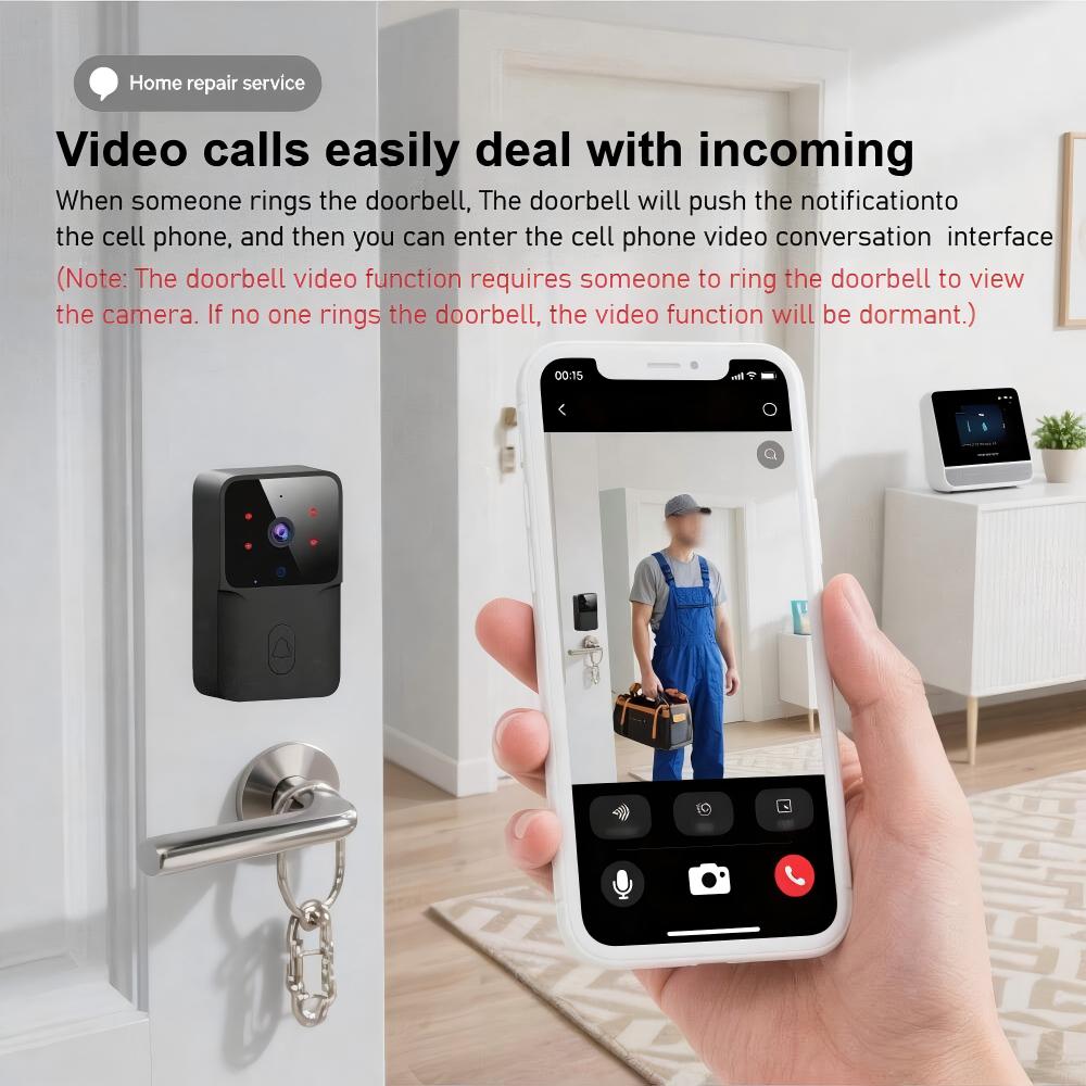 Smart WiFi Wireless doorbell I - Smart Home Video Doorbell Installation incelemesi ve fiyatı