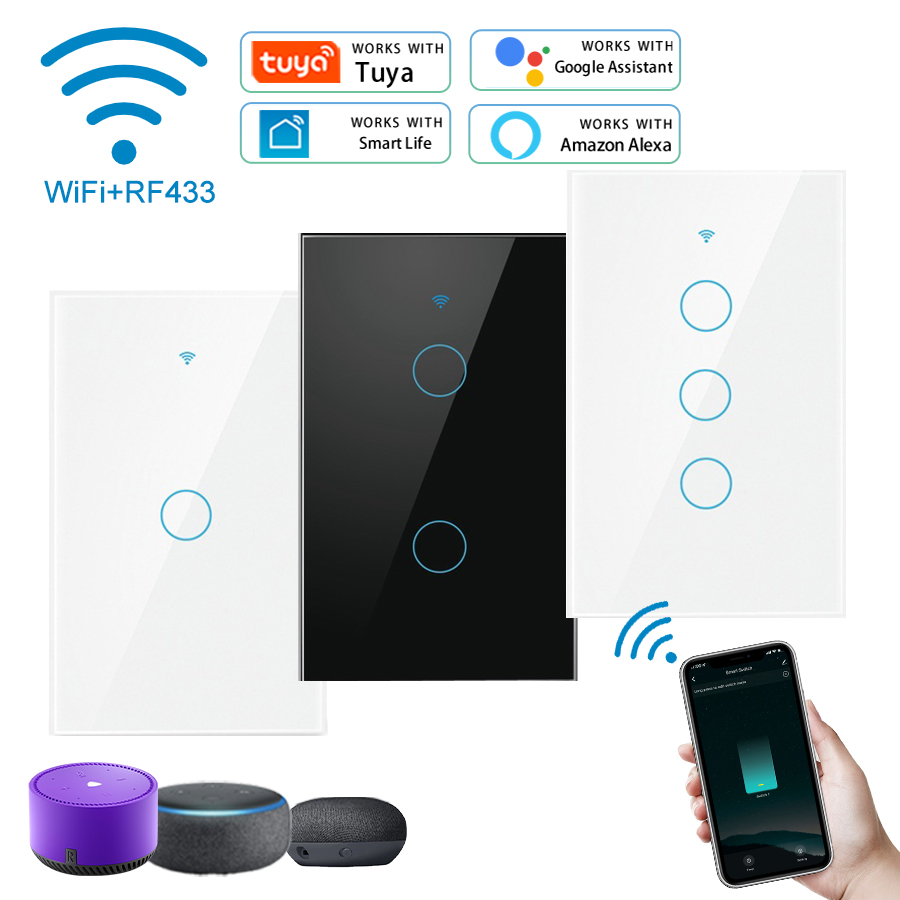 Tuya WiFi Smart Touch Switch 1 - Homesmart Online incelemesi ve fiyatı