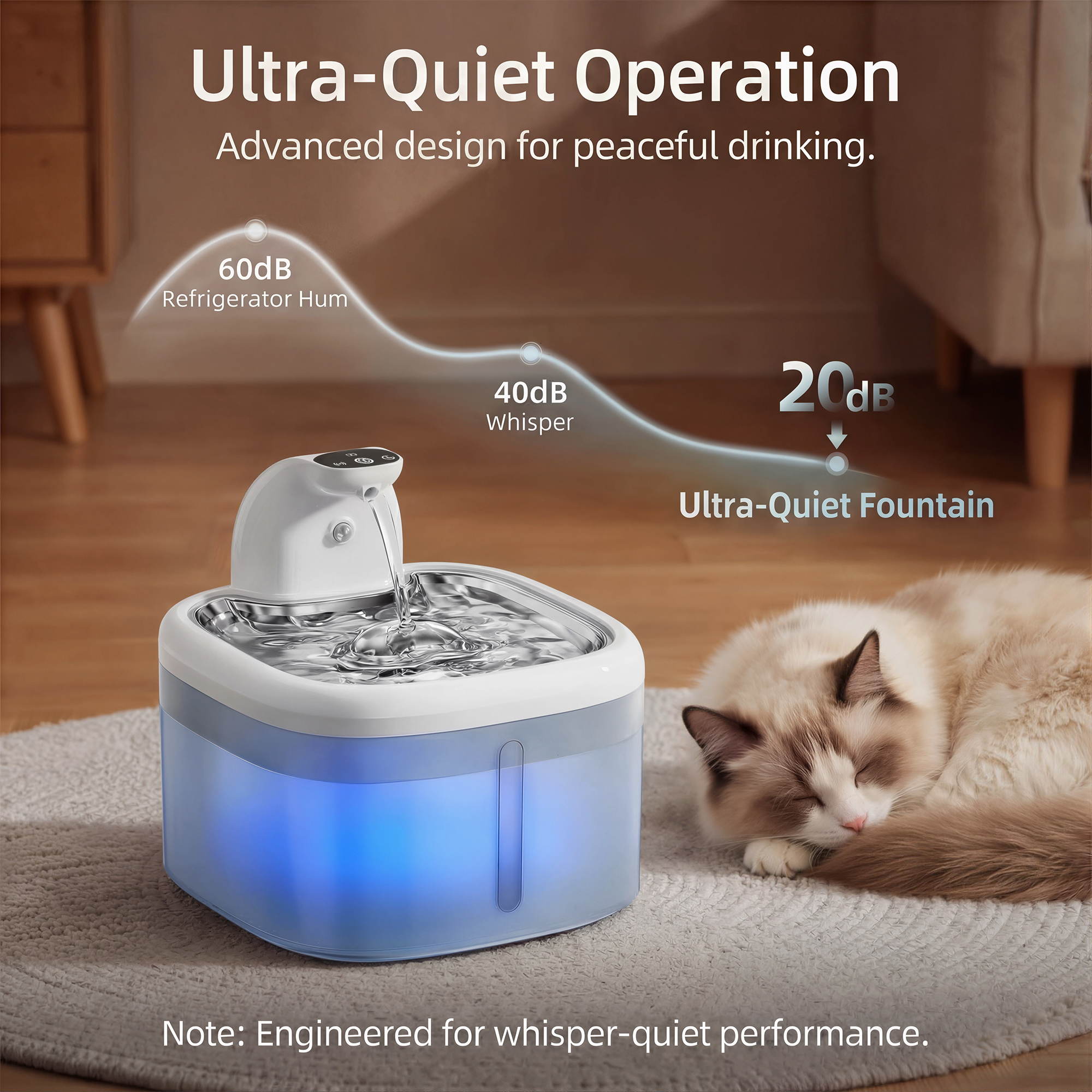 3.5L Wireless Cat Water Founta - Home Smart Kettle incelemesi ve fiyatı