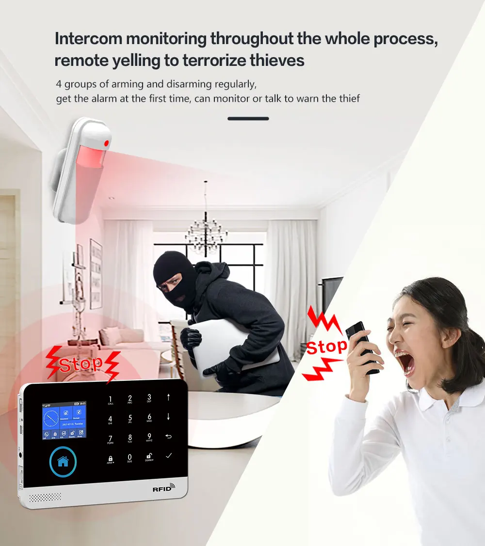 PGST intelligent alarm device, - Home Automation Kit incelemesi ve fiyatı