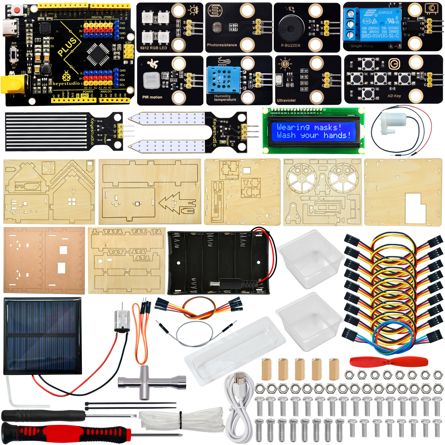Keyestudio Smart Eco-Friendly  - Smart Home Arduino Project incelemesi ve fiyatı