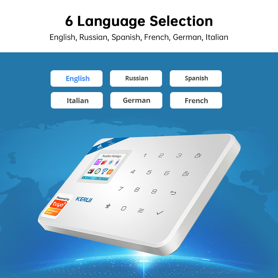 KERUI W181 Alarm System Secutr - Home Automation Kit incelemesi ve fiyatı