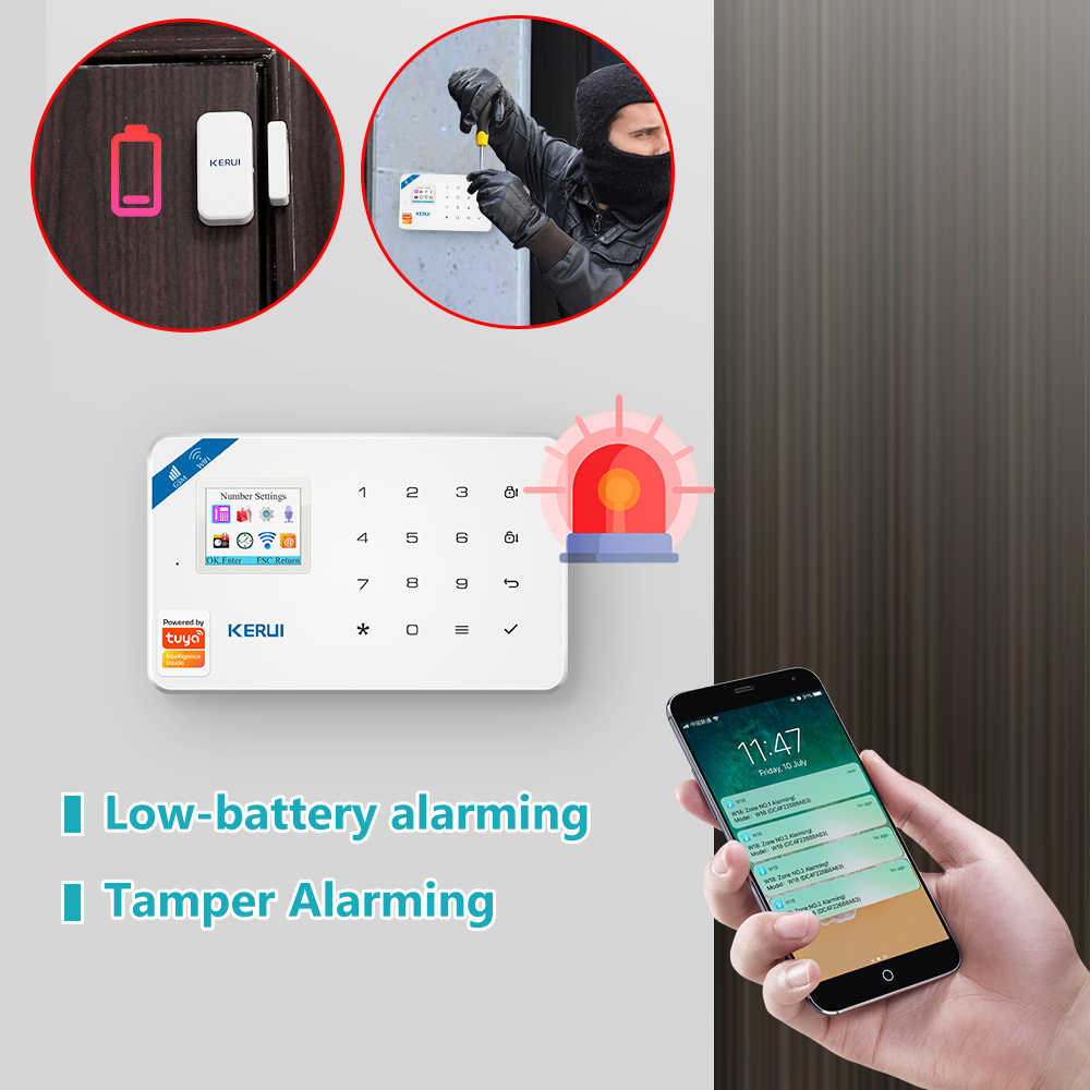 KERUI W181 Alarm System Secutr - Home Automation Kit incelemesi ve fiyatı