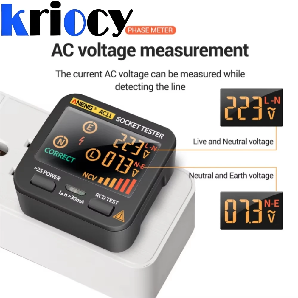 ANENG AC11 Digital Smart Socke - Smart Home Europe incelemesi ve fiyatı