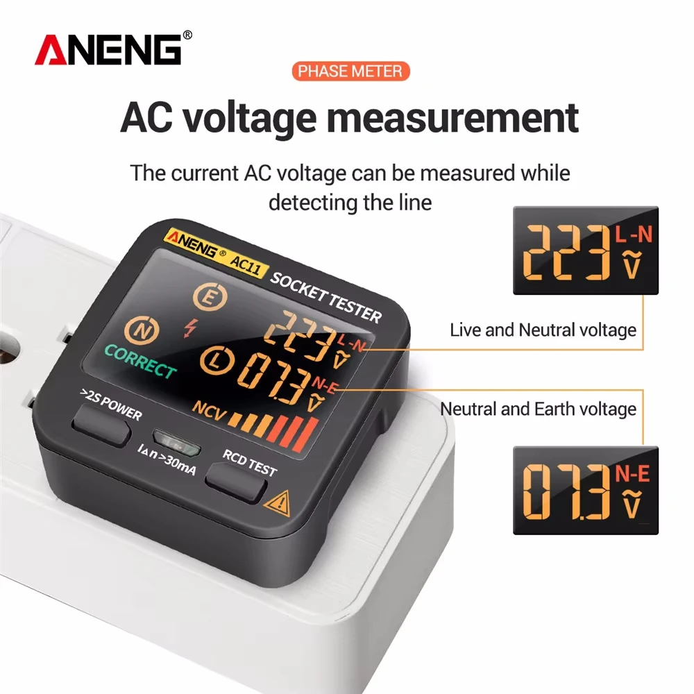 ANENG AC11 Digital Smart Socke - Smart Home Europe incelemesi ve fiyatı