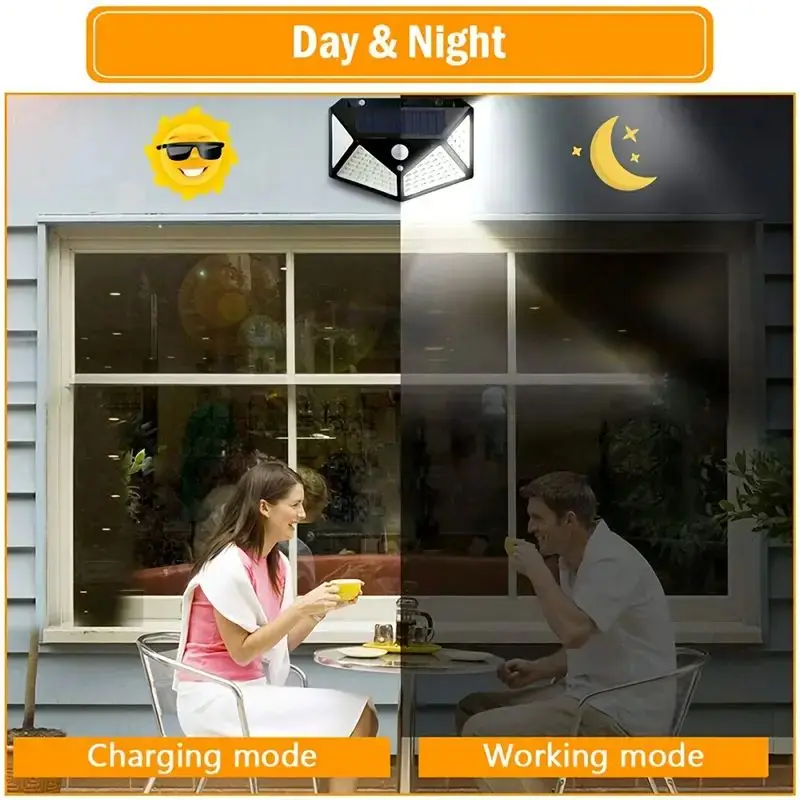 100LED Outdoor Solar Garden Li - Motion Sensor Light incelemesi ve fiyatı