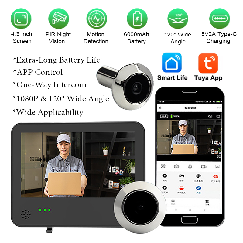 Tuya Smart WIFI Video Doorbell - Video Doorbell incelemesi ve fiyatı