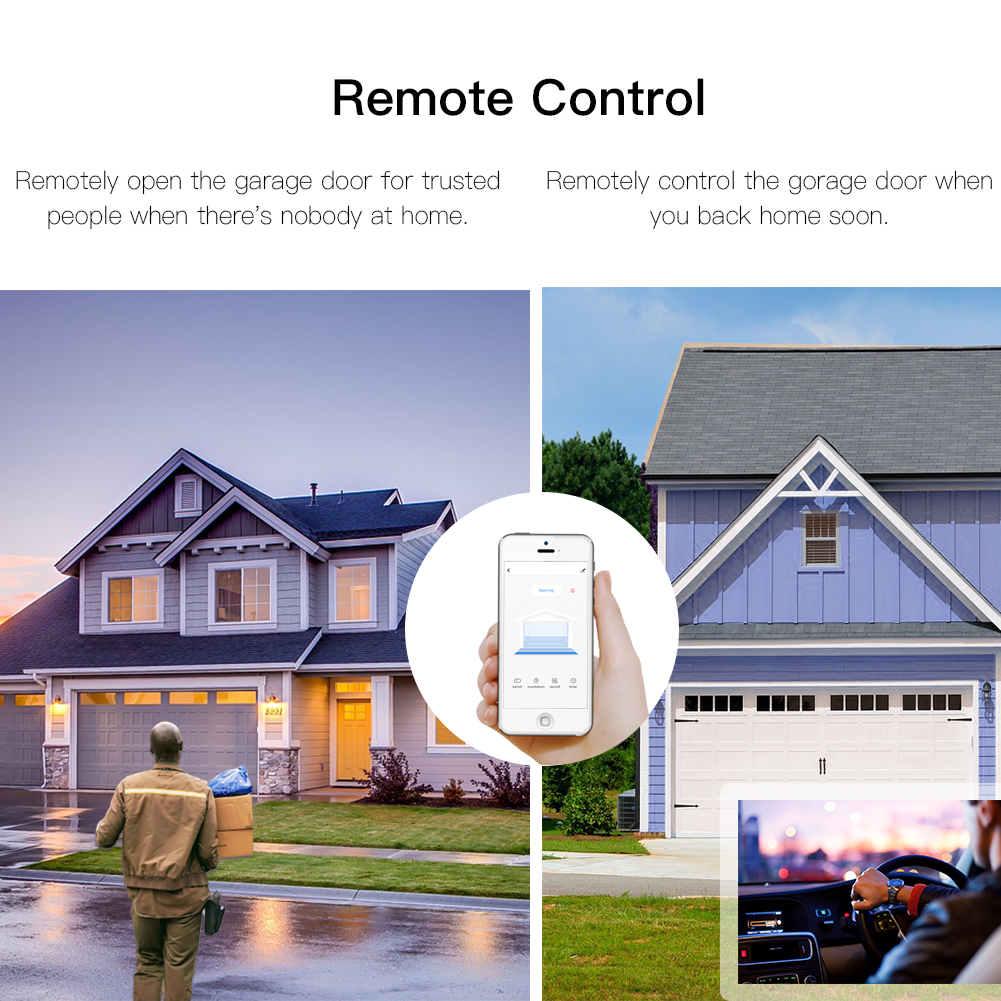 MOES Tuya WiFi Smart Garage Do - Smart Home Matter incelemesi ve fiyatı