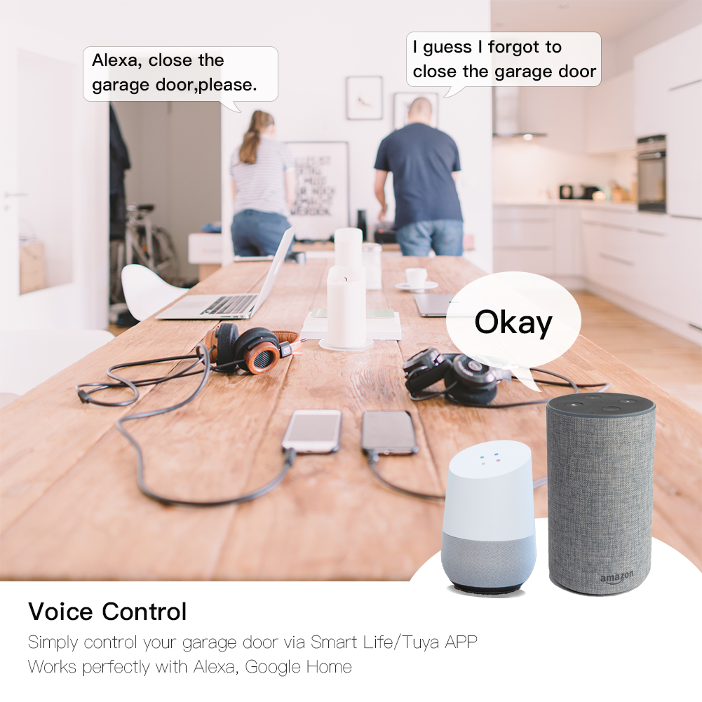 MOES Tuya WiFi Smart Garage Do - Smart Home Matter incelemesi ve fiyatı