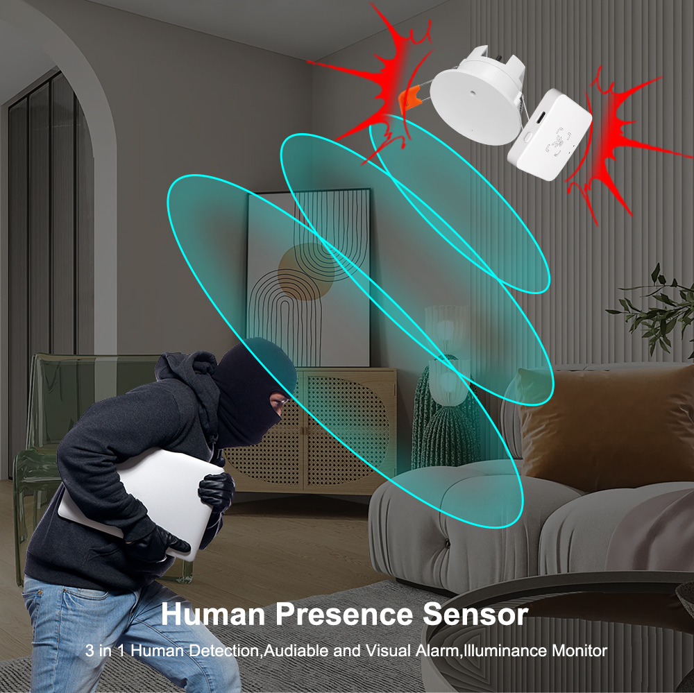 ZigBee MmWave Radar Human Pres - Zigbee Motion Sensor incelemesi ve fiyatı