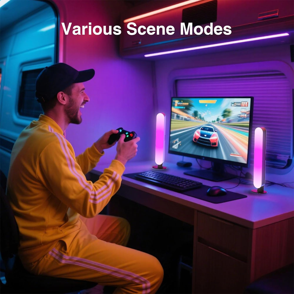 1/2/3Pcs Smart LED Light Bar,1 - Smart Home App incelemesi ve fiyatı