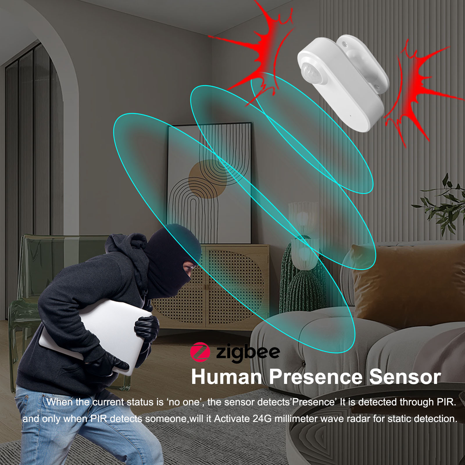 Tuya Human Presence Sensor Sma - Smart Home Features incelemesi ve fiyatı