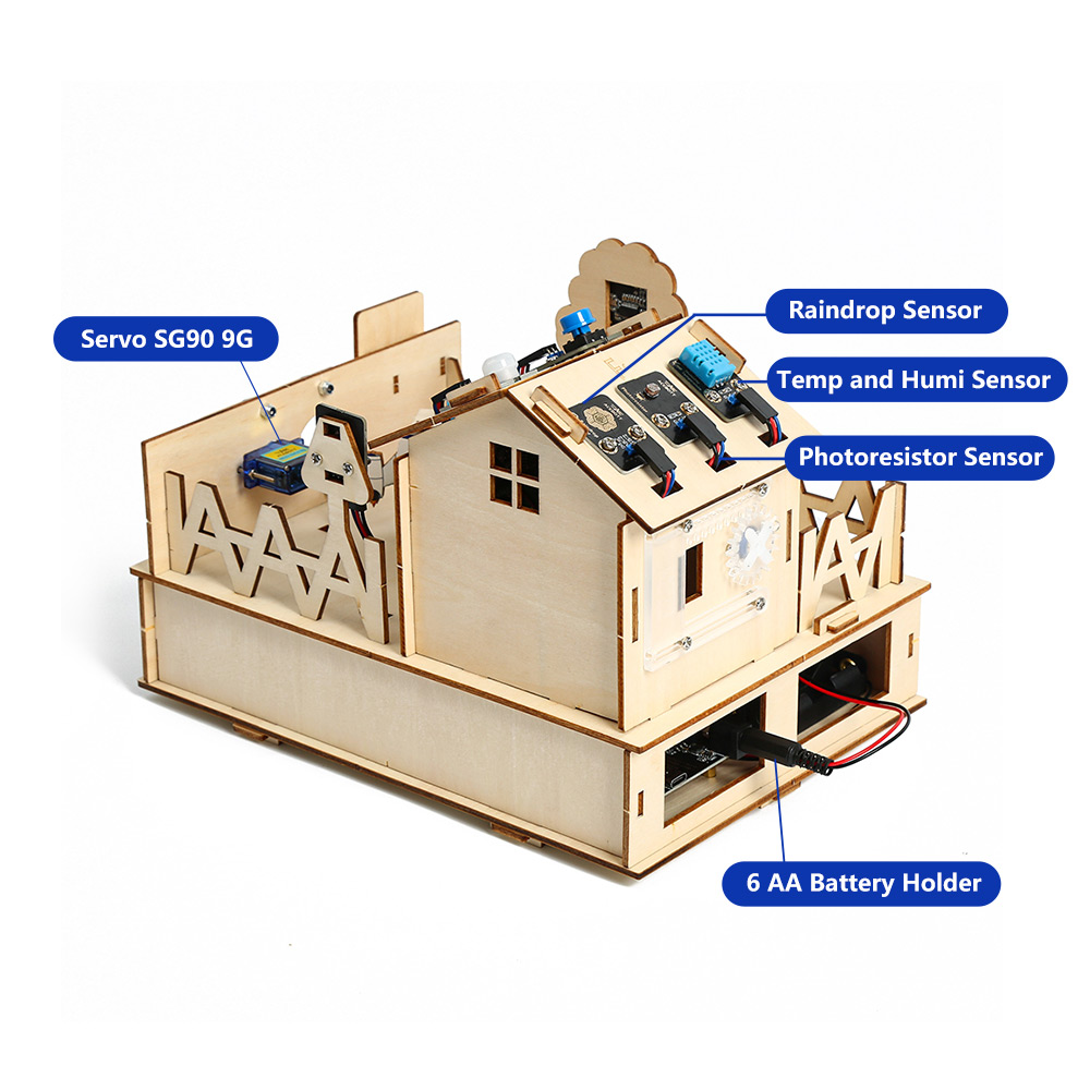 ACEBOTT DIY Smart Home Kit for - Smart Home Arduino Project incelemesi ve fiyatı