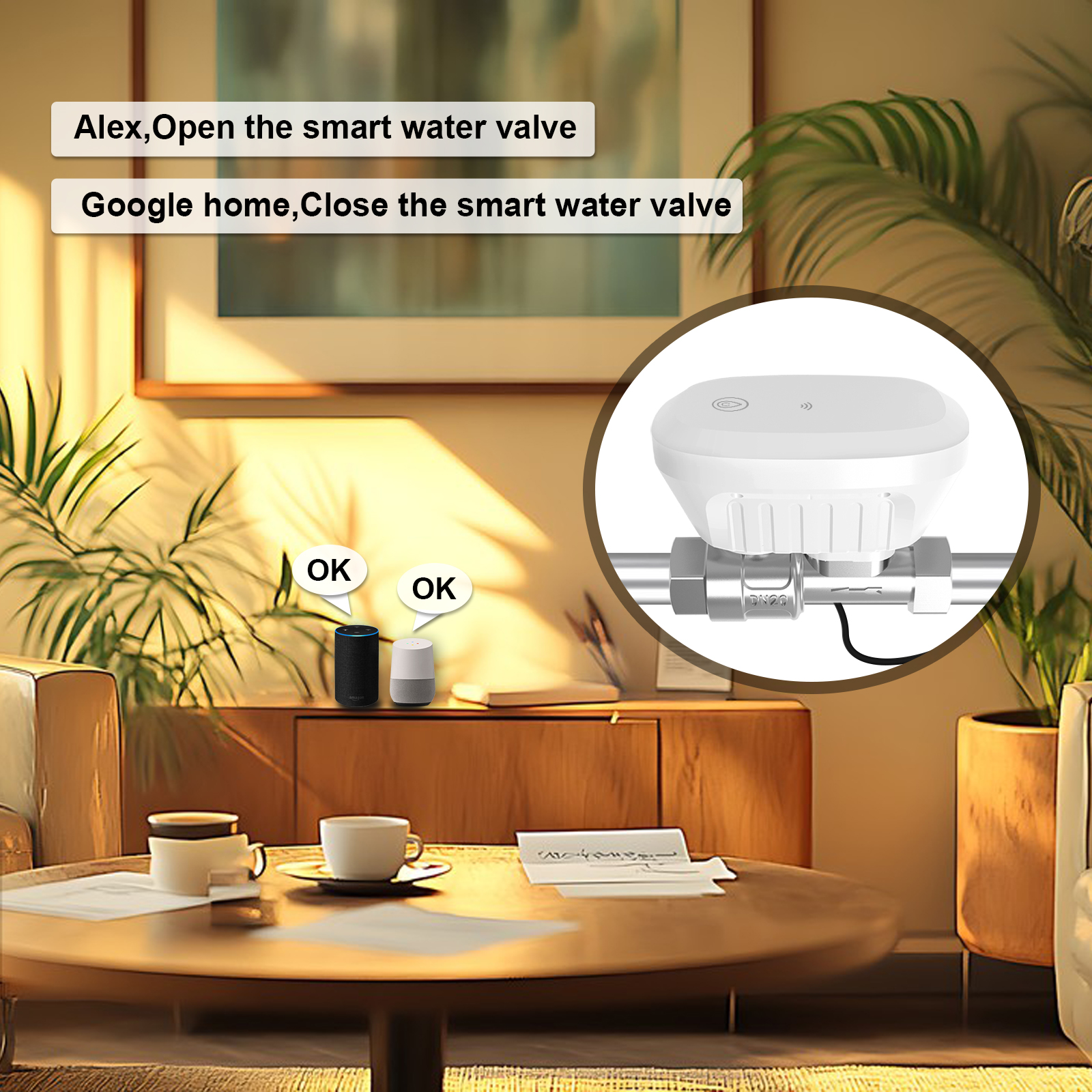 Tuya Smart WiFi Water Valve Wa - Smart Home Features incelemesi ve fiyatı