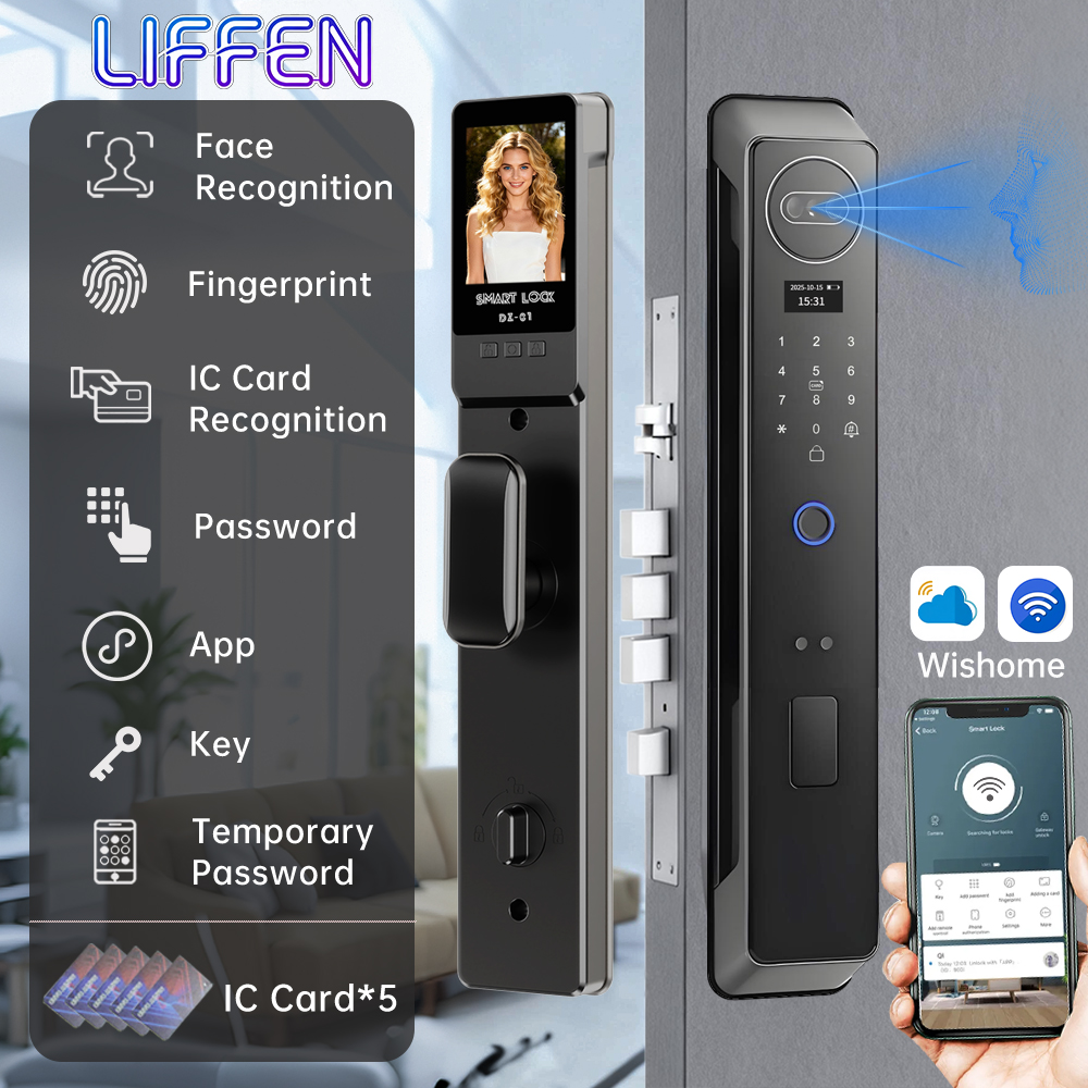 Wishome APP  Smart Lock 3D Fac - Video Doorbell incelemesi ve fiyatı