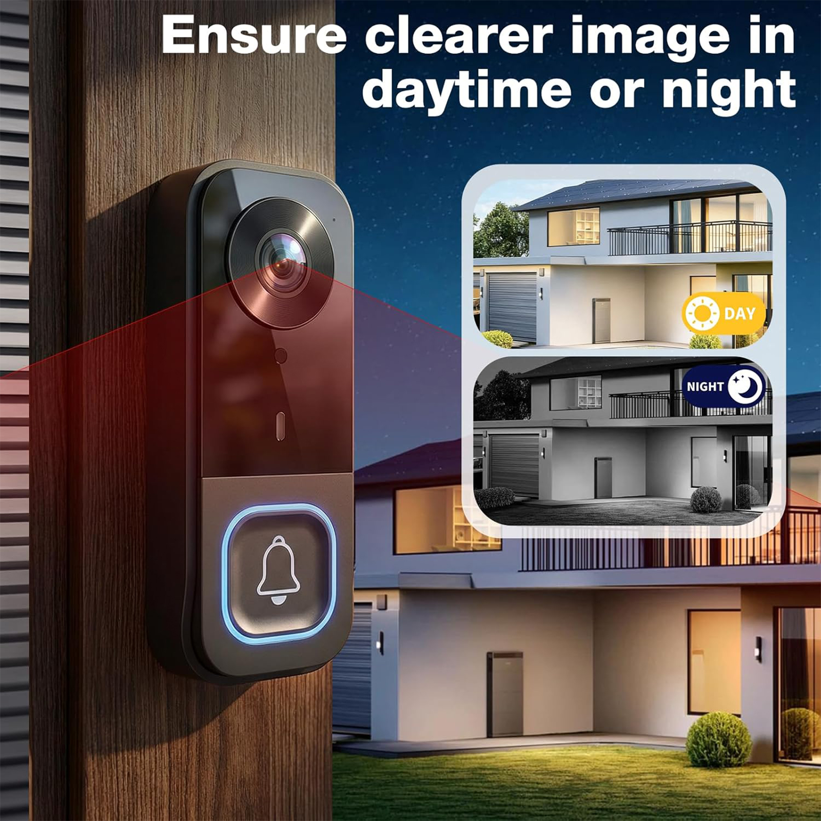 Video Door Bell Camera with Mo - Video Doorbell incelemesi ve fiyatı
