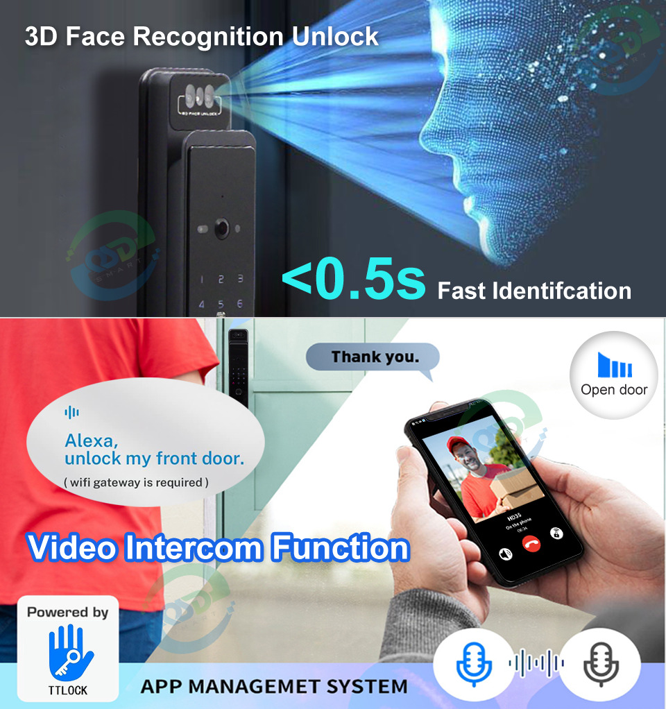 WiFi Video Intercom Face Door  - Video Doorbell incelemesi ve fiyatı
