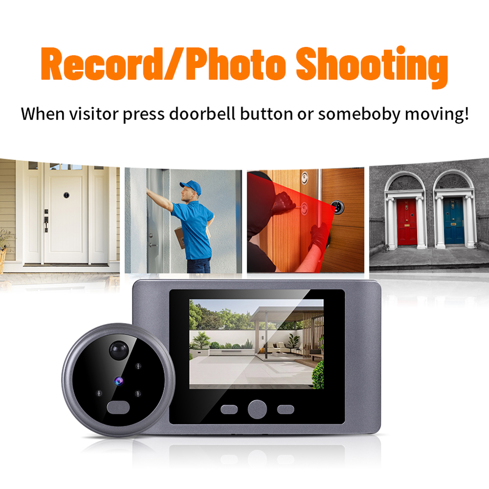 Wireless Peephole Video Doorbe - Video Doorbell incelemesi ve fiyatı