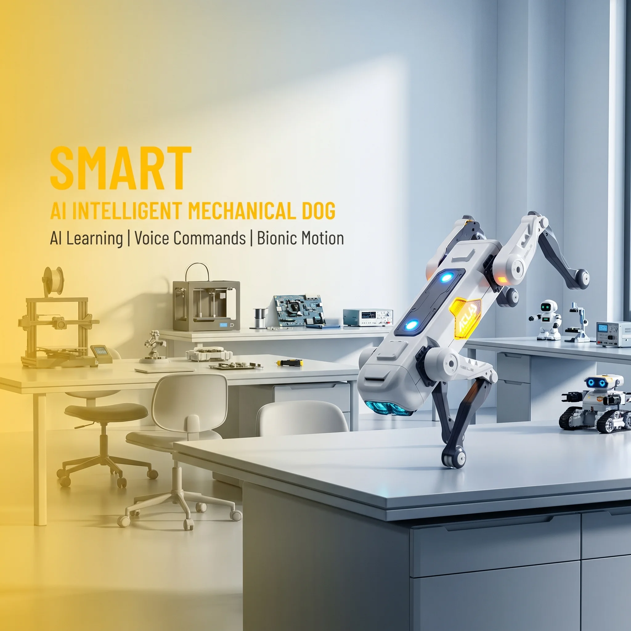 AI Smart Robot Dog, Voice & AP - Smart Home App incelemesi ve fiyatı