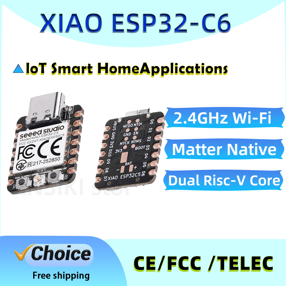 XIAO ESP32-C6 Development Boar - Smart Home Arduino Project incelemesi ve fiyatı