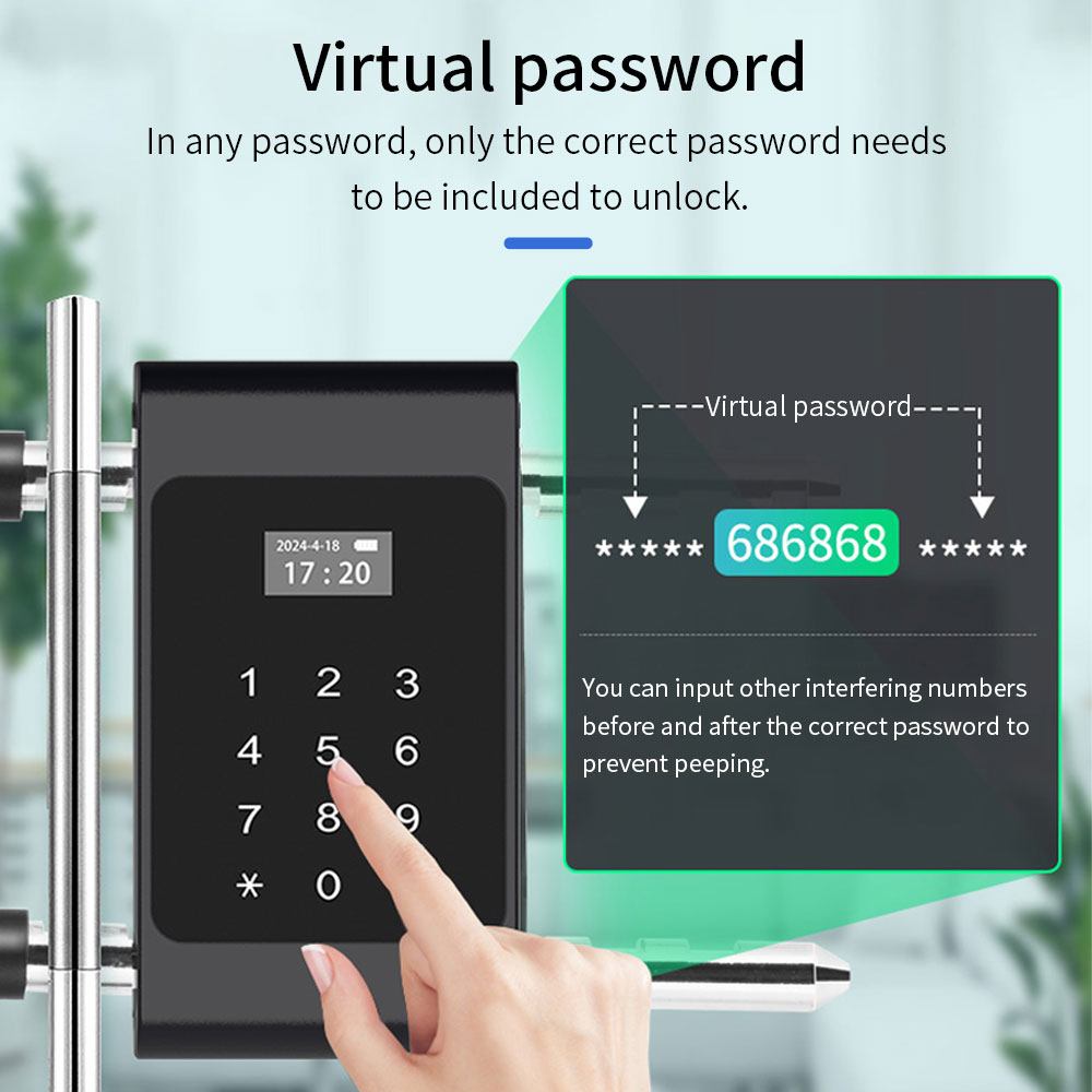 Smart Electronic Biometric Fin - Smart Door Lock incelemesi ve fiyatı