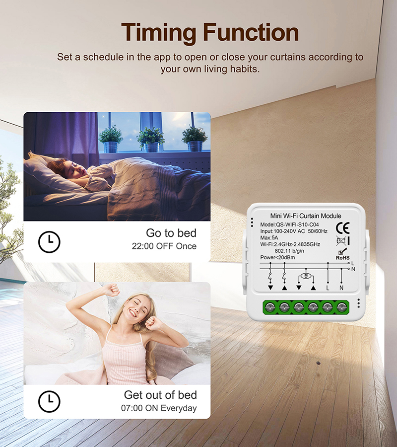 Tuya Smart WiFi Zigbee Curtain - Home Automation Kit incelemesi ve fiyatı