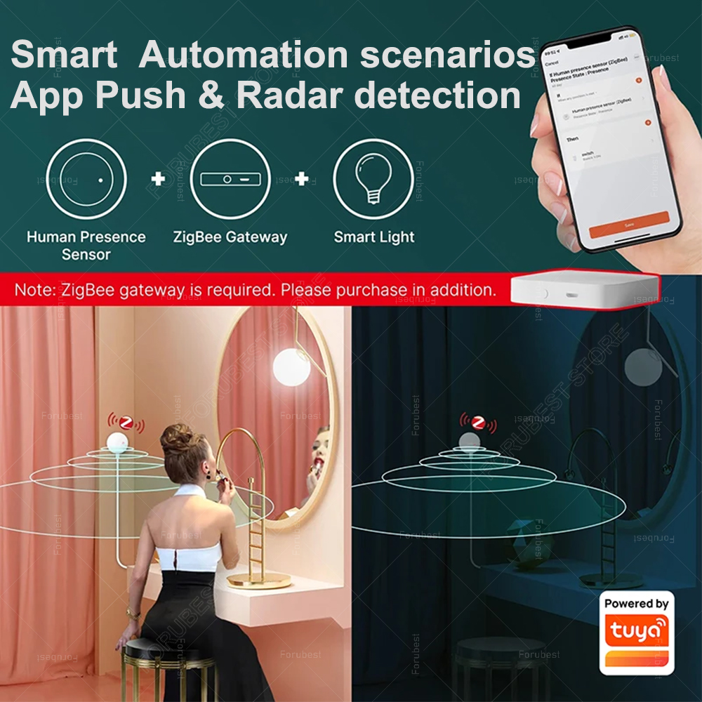 ZigBee Wifi MmWave Human Prese - Zigbee Motion Sensor incelemesi ve fiyatı
