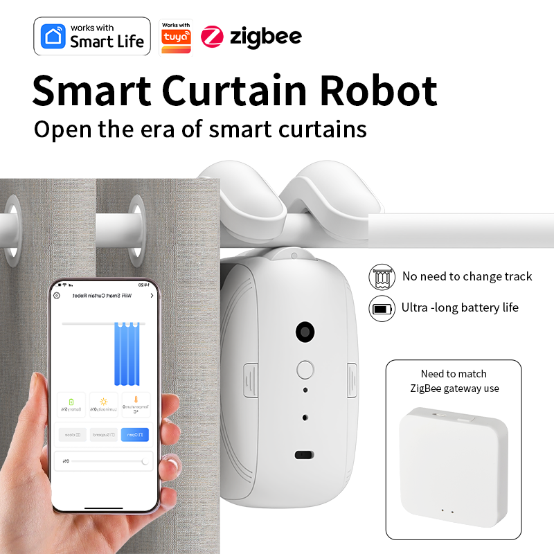 Zigbee Smart Curtain Driver Ro - Smart Home Device incelemesi ve fiyatı