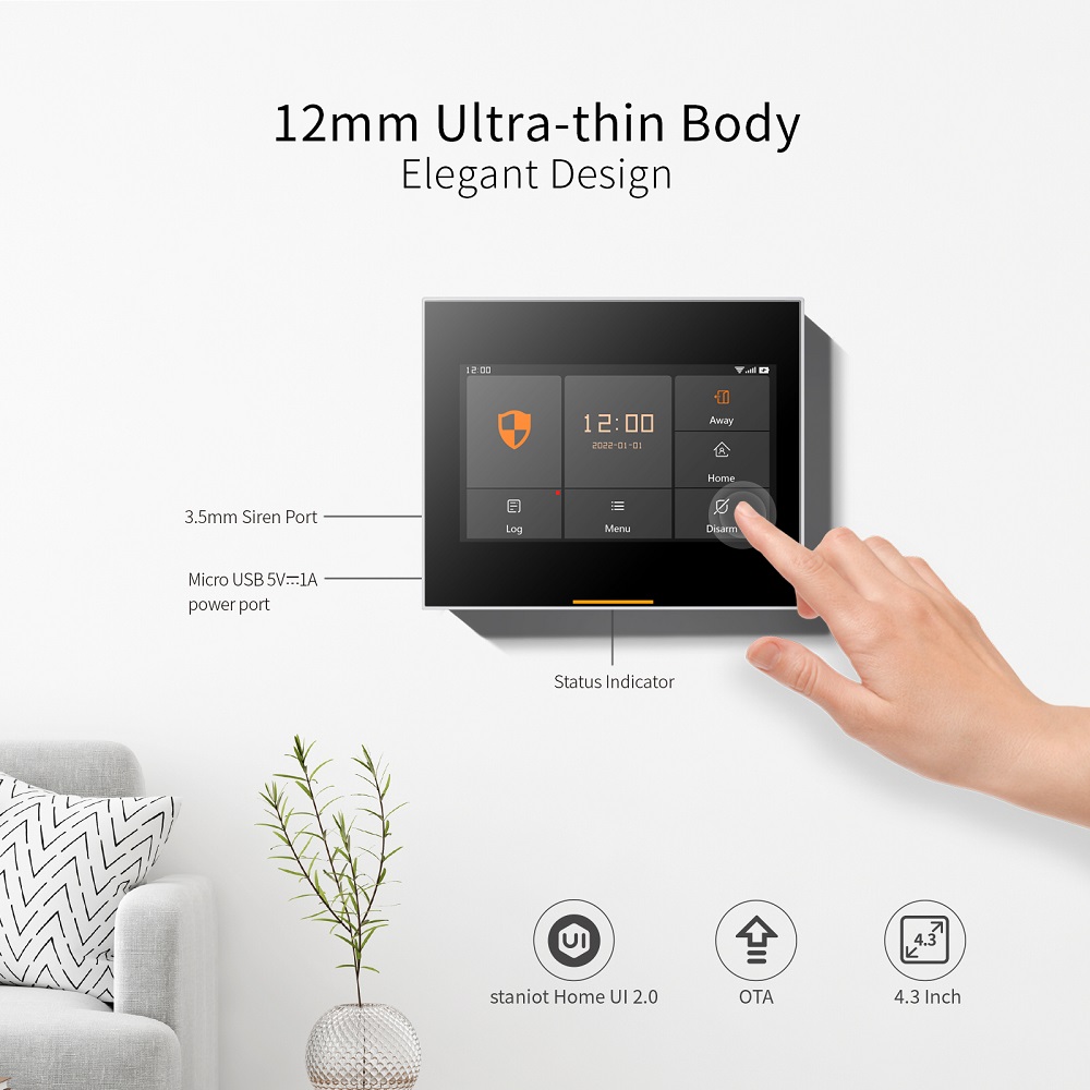 Staniot 433MHz Wireless Wifi 4 - Home Automation Kit incelemesi ve fiyatı