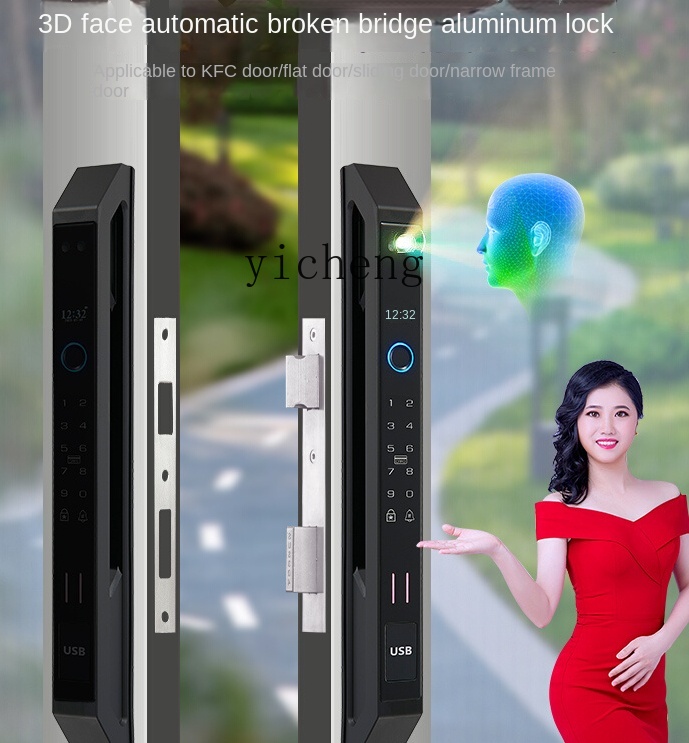 cc29Automatic Broken Bridge Al - Smart Door Lock incelemesi ve fiyatı