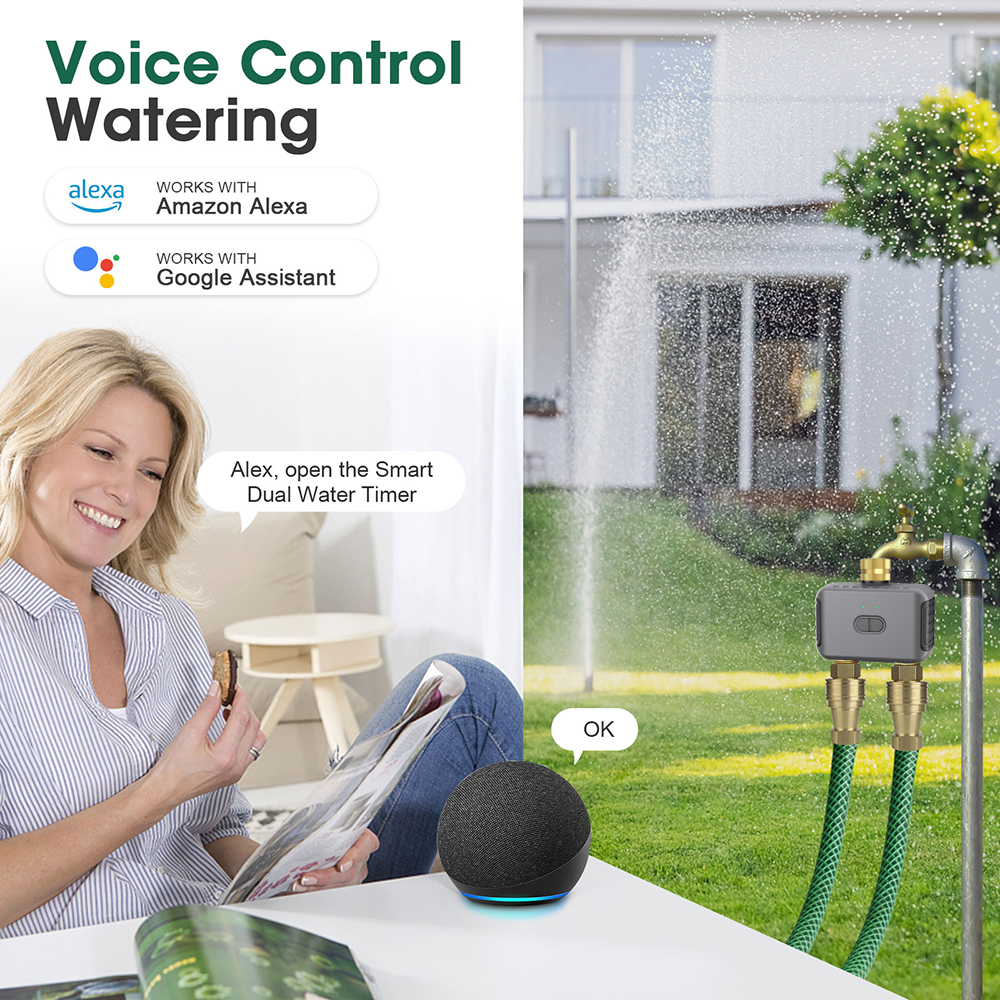 Tuya 2 Zone Watering Timer Gar - Smart Home Device incelemesi ve fiyatı