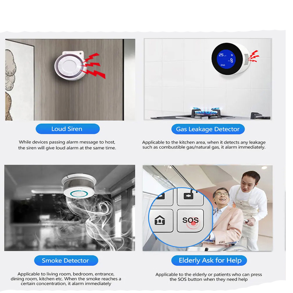 PGST 4G Tuya Smart Home Alarm  - Home Automation Kit incelemesi ve fiyatı
