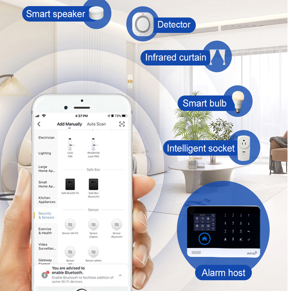 PGST 4G Tuya Smart Home Alarm  - Home Automation Kit incelemesi ve fiyatı