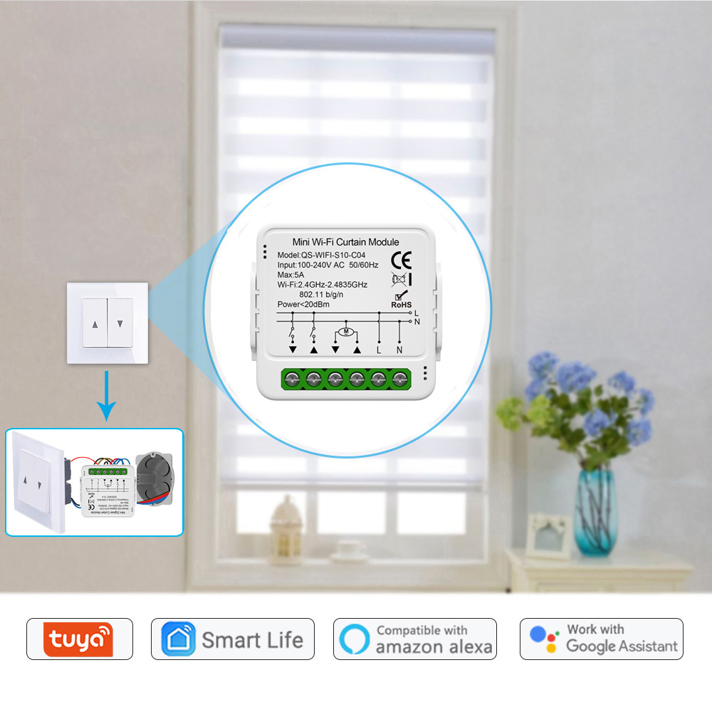 Tuya WiFi Zigbee Smart Curtain - Home Automation Kit incelemesi ve fiyatı
